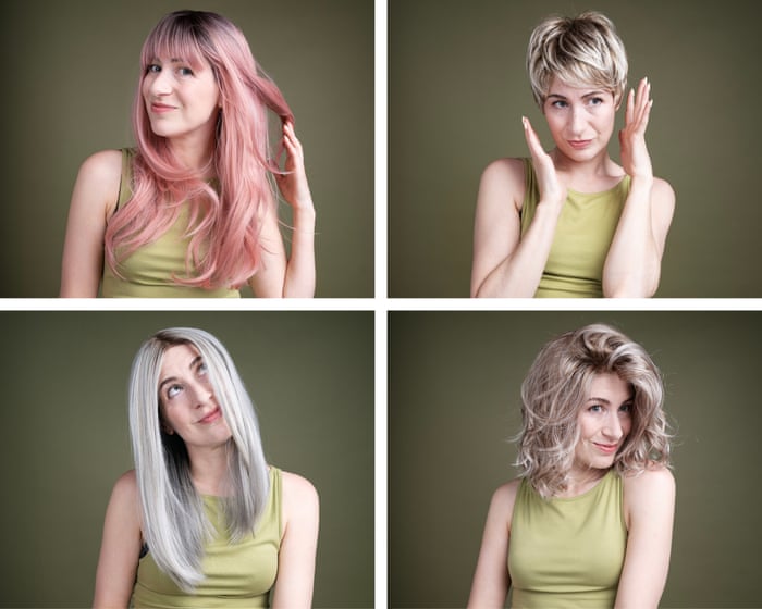 One week, I tried a different wig every day—blond, pink, curly, cropped—and it was a wild ride.