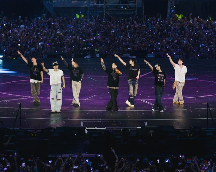 BTS review – pure joy and incredible versatility at the K-pop giants' first UK concert in seven years.