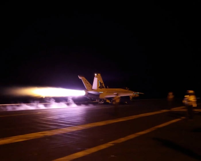 The US struck dozens of targets in Iran overnight, putting peace efforts at risk.