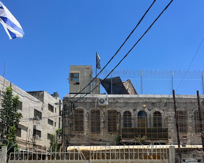 A UK charity is funding a school at the center of the expansion of an illegal Israeli settlement.