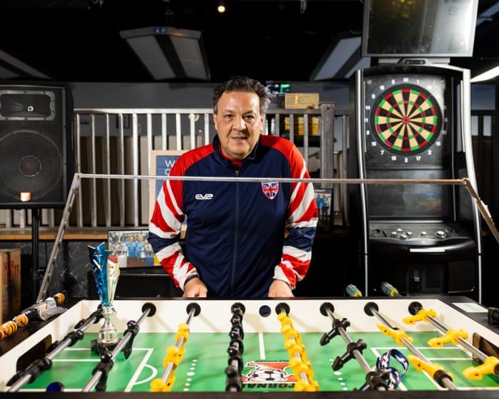 I’m a world champion foosball player.