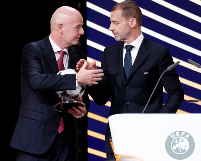 UEFA has come together in a rare but fragile show of unity against FIFA in the fight for football's future.