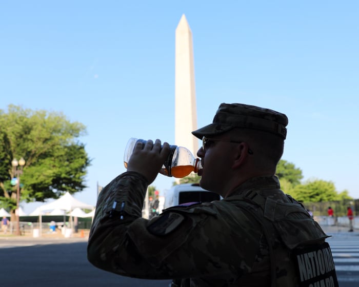Washington DC's Fourth of July parade has been canceled because of extreme heat.