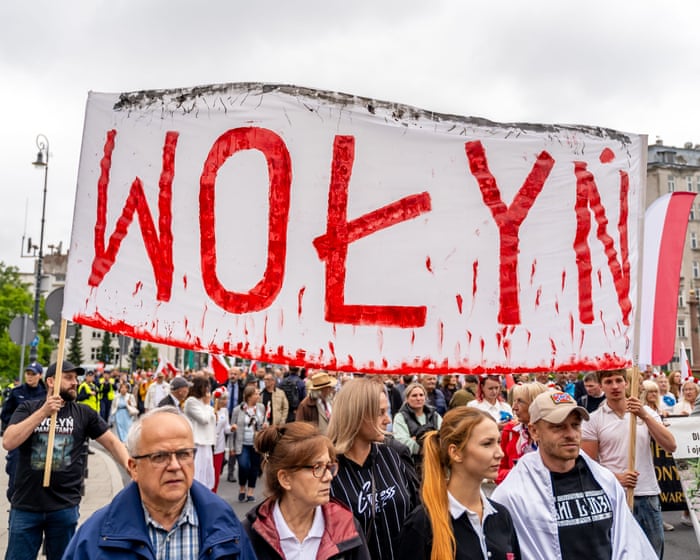 Poland and Ukraine stand together against the Russian threat, but their unity is weakened by a long-standing and bitter historical conflict.