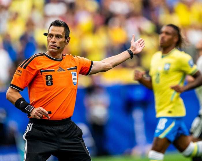 Who am I cheering for most at the World Cup? A wise and gentle Italian referee | Adrian Chiles
