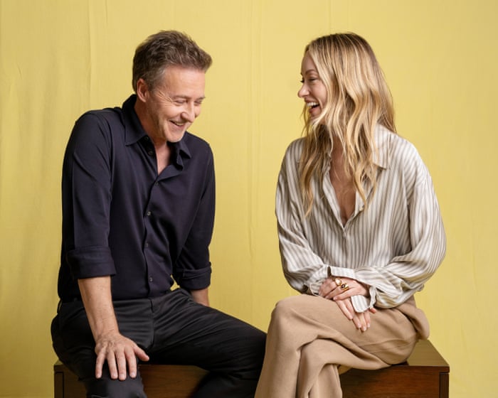 "I feel both thrilled and ruined by this." Olivia Wilde and Edward Norton talk about making the sex comedy