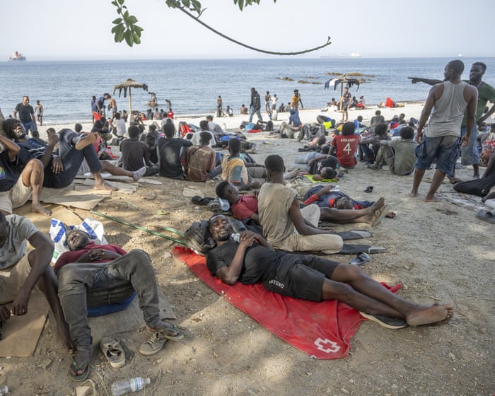 The chaos at the border has settled, but now Moroccans in Ceuta are stuck in a state of uncertainty on the streets.