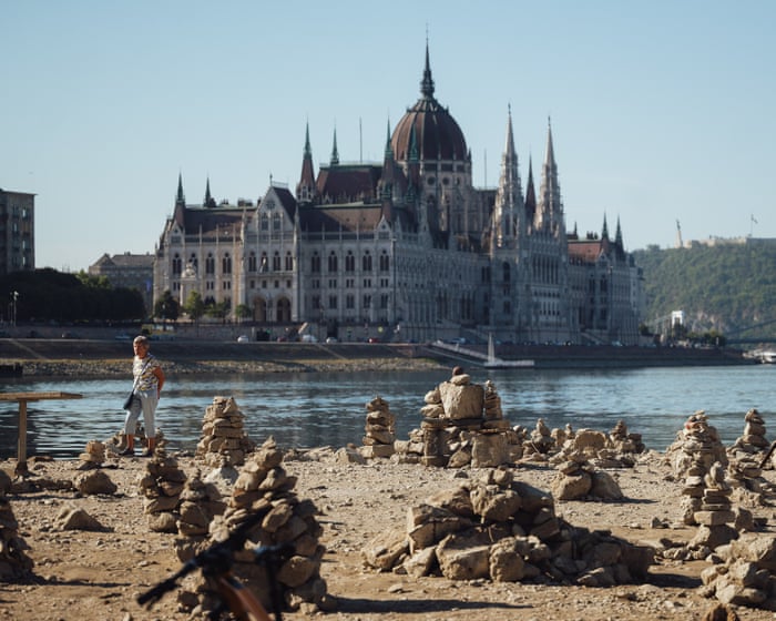 Europe's dried-up rivers have revealed lost income, energy concerns, and even a woolly mammoth.