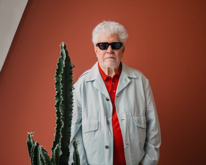 'This is the riskiest film I've ever made': Pedro Almodóvar on playing the villain in his own movie.