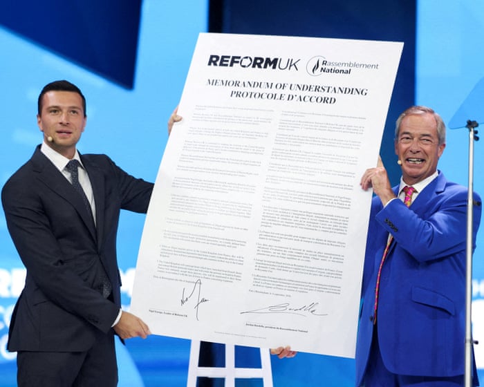 Reform claims the National Rally agreed on migrant policy following backlash in France.