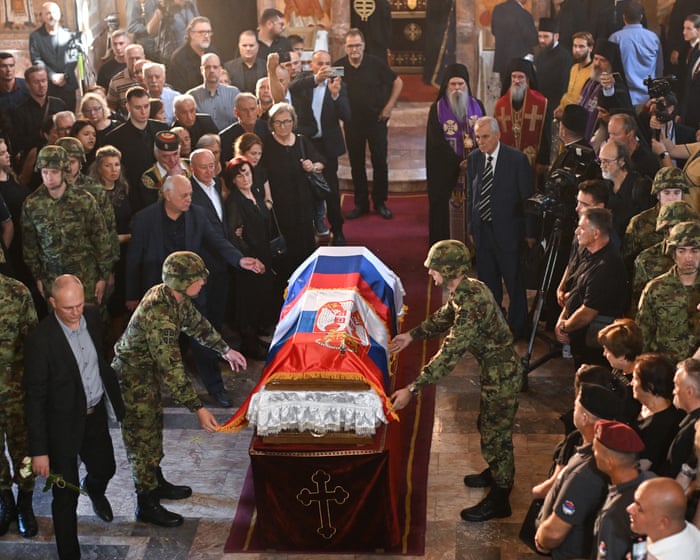 Ratko Mladić, känd som 'Bosniens slaktare,' fick en hjältes begravning i Serbien.