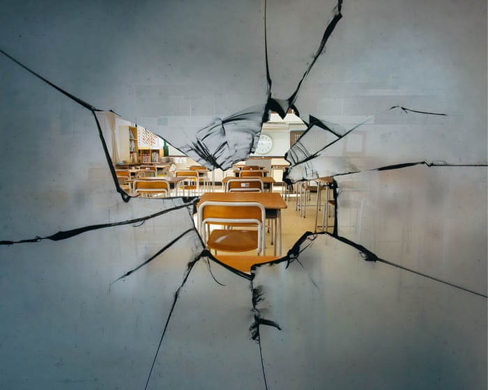 France has another school problem: teenagers violently vandalizing their old primary schools. "They think it's not worthy of respect, so they trash it."