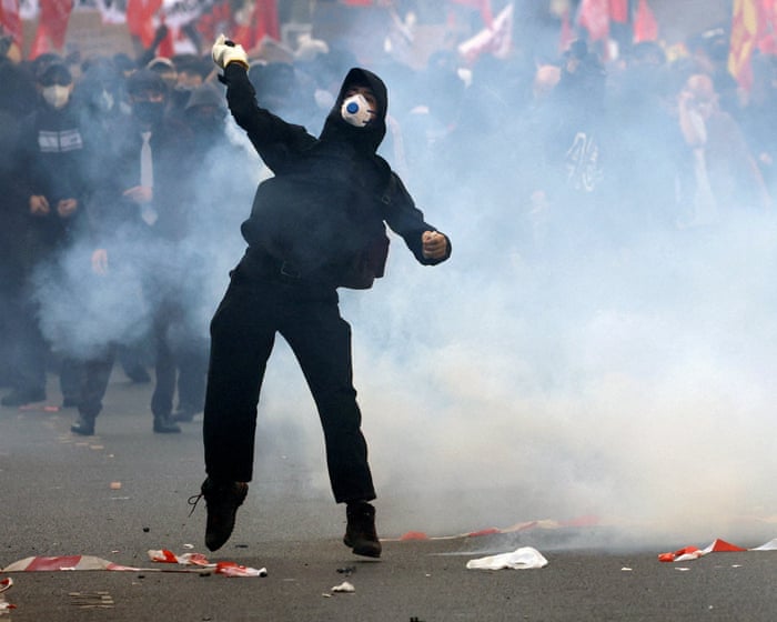 I see what's happening in Paris: reasonable student demands are being met with terrible violence | Helen Massy-Beresford