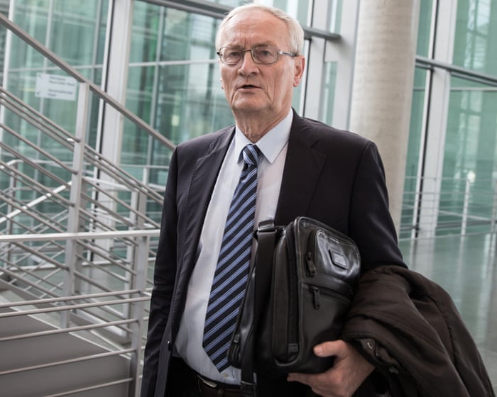 Germany has arrested its former intelligence chief on suspicion of spying.