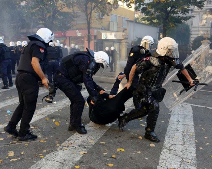 Albania's prime minister says he will not step down despite student-led protests.