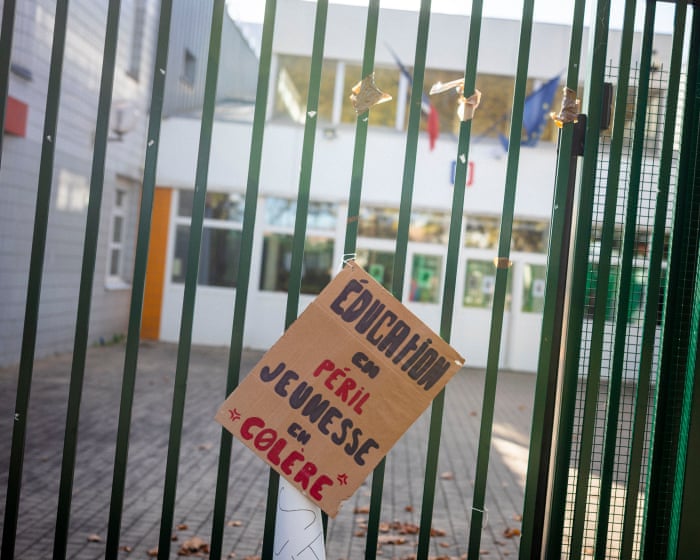 'We're not asking for luxury': School protesters in a Paris suburb feel abandoned by the French state