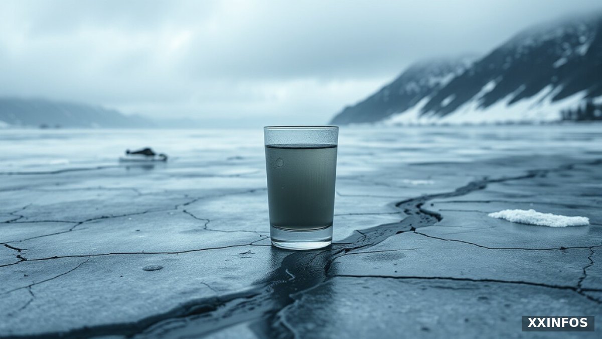 Tap water is no longer safe to drink in a Norwegian town after climate-related thawing released heavy metals.